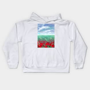 Poppy field Kids Hoodie